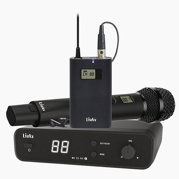 UR101 single-band wireless microphone system